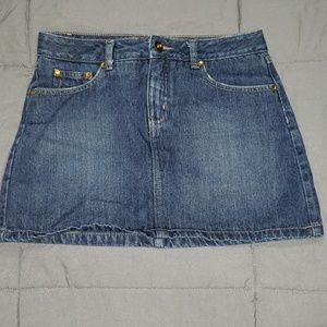 Denim skirt